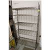 Image 1 : 42" WIRE COMMERCIAL STORAGE RACK - 5 TIER *AS-IS