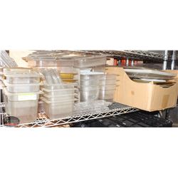 LOT OF ASSORTED POLY-CARB INSERTS