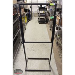 21" X 27" STANDING METAL AD FRAME