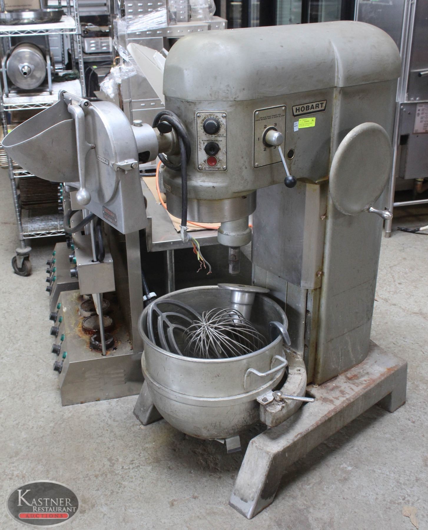 HOBART 60QT MIXER W/ BOWL * UNTESTABLE, NO GUARD Kastner Auctions
