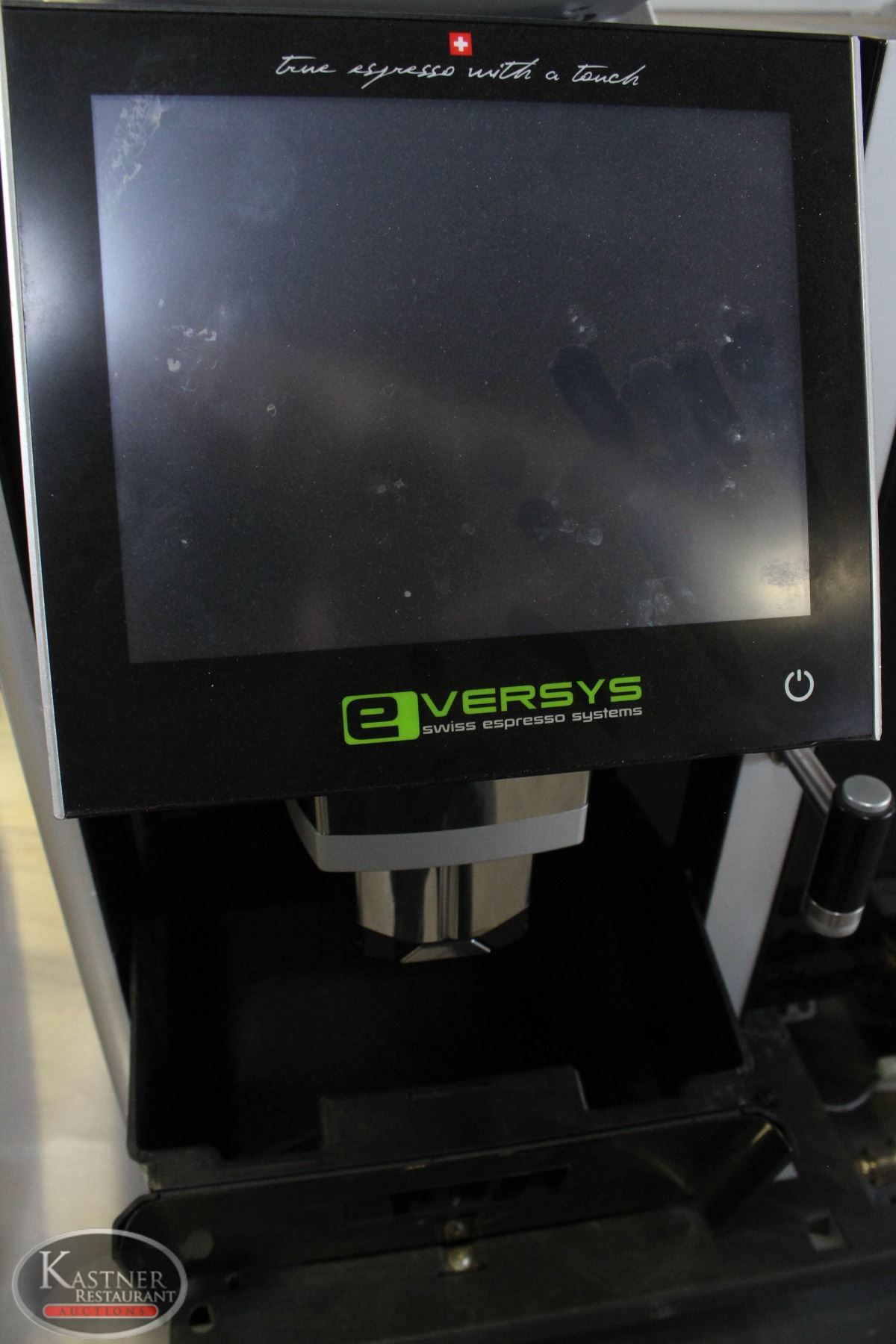 BAILIFF SEIZURE: EVERSYS E'2 COMMERCIAL AUTOMATIC ESPRESSO MACHINE