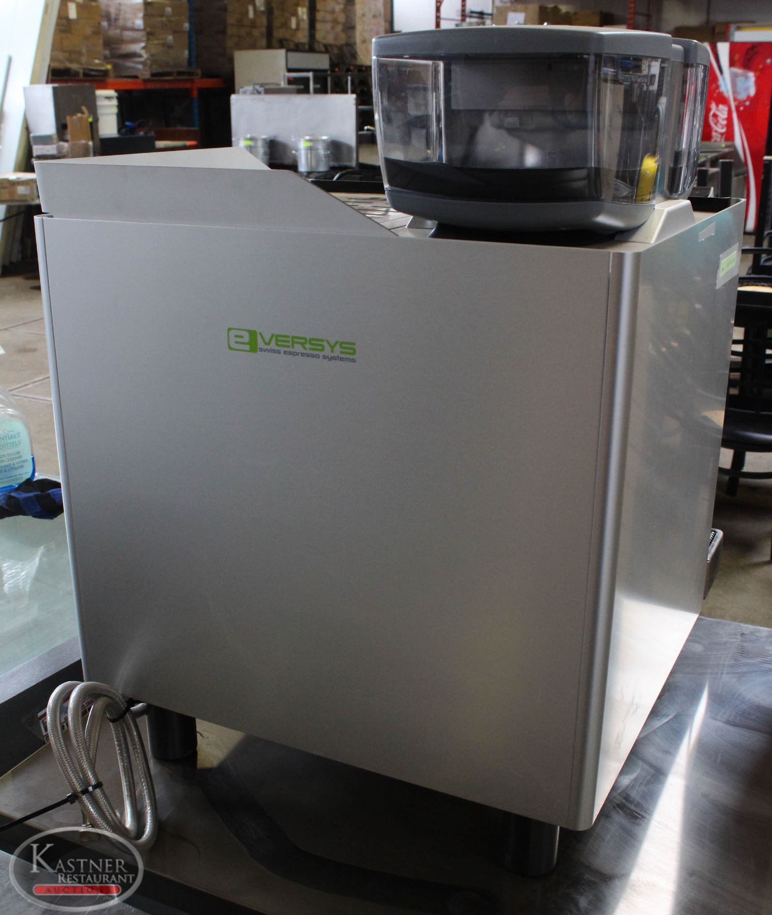 BAILIFF SEIZURE: EVERSYS E'2 COMMERCIAL AUTOMATIC ESPRESSO MACHINE