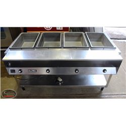 SERVE WELL 4 WELL STEAM TABLE W/ STAINLESS STEEL