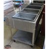 Image 5 : SERVE WELL 4 WELL STEAM TABLE W/ STAINLESS STEEL