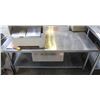 Image 1 : EQUIPMENT STAINLESS STEEL TOP TABLE W/ UNDERSHELF