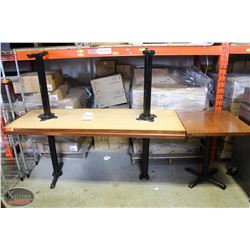 BAILIFF SEIZURE GROUP OF 3 SOLID-WOOD DINING