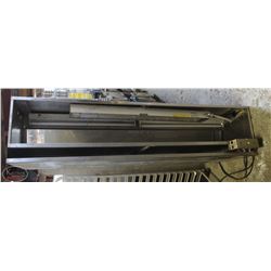 78" COUNTERTOP WARMING DISPLAY SERVER W/ GLASS