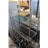 Image 1 : BAILIFF SEIZURE: LOT OF 2 CHROME WIRE RACKS