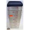 Image 1 : BAILIFF SEIZURE THREE 22QT INGREDIENT BINS W/