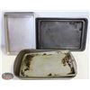Image 1 : BAILIFF SEIZURE GROUP OF 6 VARIOUS BAKING PANS
