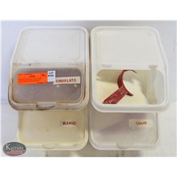 BAILIFF SEIZURE 4 STACKING COUNTERTOP INGREDIENT