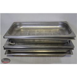 BAILIFF SEIZURE LOT OF S/S FULL-SIZE FOOD INSERTS