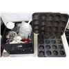 Image 1 : BAILIFF SEIZURE MUFFIN BAKERS PANS & MANY VARIOUS