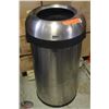 Image 1 : BAILIFF SEIZURE SIMPLE HUMAN S/S GARBAGE BIN W/