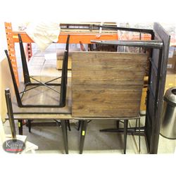 BAILIFF SEIZURE GROUP OF 5 WOOD & METAL THEMED