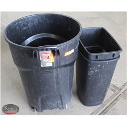 BAILIFF SEIZURE: RUBBERMAID WHEELED TRASH CAN W/