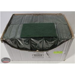 CASE OF 6" X 9" NYLON SCOURING PADS