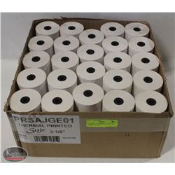 CASE OF 3-1/8 THERMAL-PRINTED RECEIPT ROLLS