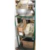 Image 1 : SHELF CONTENTS INCLUDING: 5G RUBBERMAID POLY-TUBS