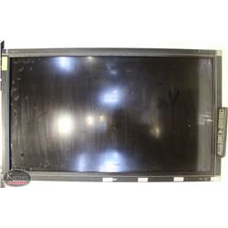 46" SHARP AQUOS TV - NO POWER SUPPLY CORD.