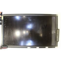 46" SHARP AQUOS TV - NO POWER SUPPLY CORD.