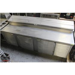 8' S/S REFRIGERATED PREPSTAION W/ TOP ACCESS &