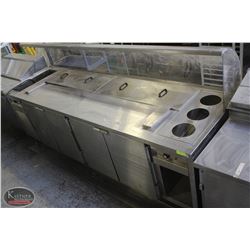 9' ALTA S/S REFRIGERATED SERVING DISPLAY TABLE W/