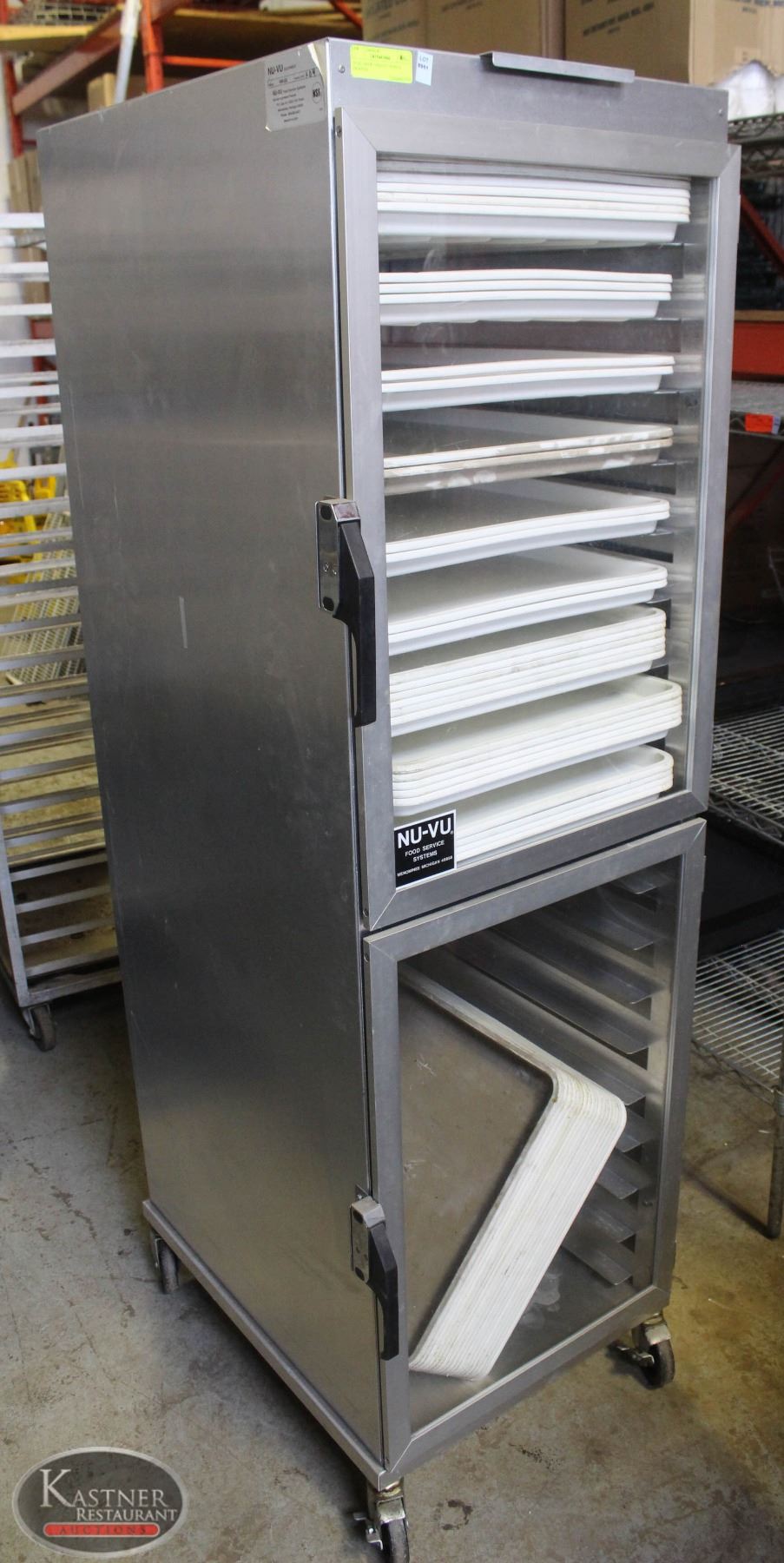 Mobile Rack Proofer DUAL-DOOR UPRIGHT MOBILE PROOFER