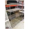 Image 1 : 4' COMMERCIAL WIRE STORAGE RACK- 4 TIER