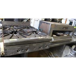 QUEST 4-BURNER HOT PLATE W/ METAL STAND W/ CASTORS