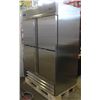 Image 2 : NEW ICB 4-DOOR UPRIGHT STAINLESS STEEL FREEZER