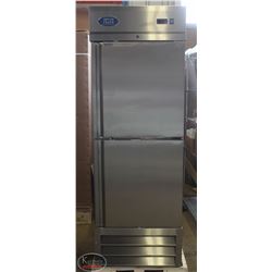NEW ICB 2-DOOR UPRIGHT STAINLESS STEEL FREEZER