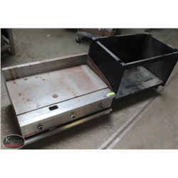 VULCAN ELECTRIC 36" COUNTER TOP GRIDDLE W/ CUSTOM