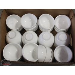 BAILIFF SEIZURE: FLAT OF APPROX. 30 SMALL BOWLS