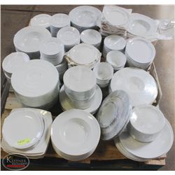 LARGE LOT OF ASSORTED DISHWARE INCLUDING: