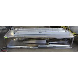 6' S/S COUNTERTOP PASS-THROUGH SERVER W/ 2 HATCO