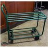 Image 1 : 2-TIER TUBULAR CART 36"X16"X26" W/ 36" HANDLE