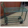 Image 1 : 2-TIER TUBULAR CART 36"X16"X26" W/ 36" HANDLE