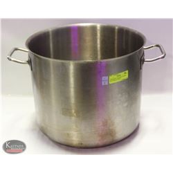 COMMERCIAL 32 QUART STAINLESS STEEL STOCK POT