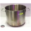 Image 1 : COMMERCIAL 32 QUART STAINLESS STEEL STOCK POT