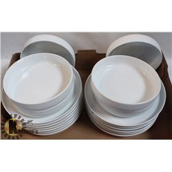 FLAT OF CRATE & BARREL DISHWARE