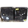 Image 1 : 2 TORK MATIC BLACK PAPER TOWEL DISPENSERS
