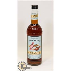 BOTTLE OF CARAMEL SYRUP DRINK FLAVORING