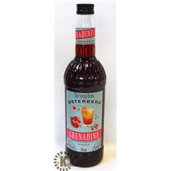 BOTTLE OF GRENADINE SYRUP DRINK FLAVOURING