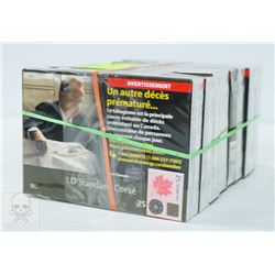 CARTON LD STANDARD COARSE REG SIZE CIGARETTES.