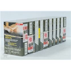 CARTON OF  MACDONALD ORIGINAL CIGARETTES REG SIZE