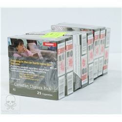 CARTON OF CANADIAN CLASSIC RICH CIGARETTES