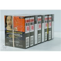 CARTON OF BELMONT SELECT CIGARETTES KING SIZE.