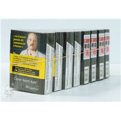 CARTON OF CAMEL NORTH BOLD CIGARETTES KING SIZE.