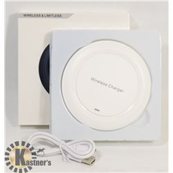NEW WHITE WIRELESS CHARGING PAD